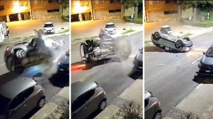 Caos ad Ancona: un giovane arrestato dopo violenza al pronto soccorso e un incidente stradale