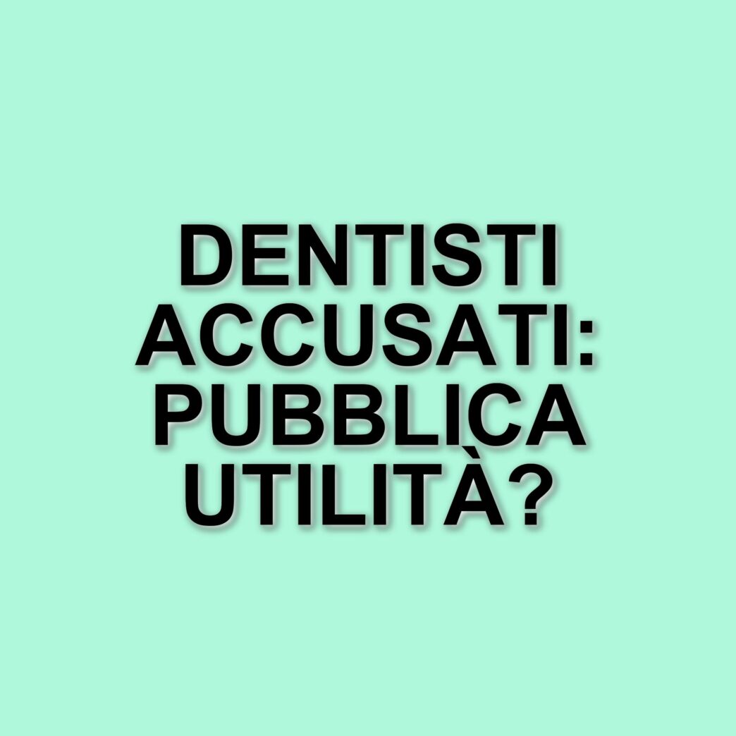 Dentisti milanesi coinvolti in un caso di truffa: messa alla prova e impegno sociale