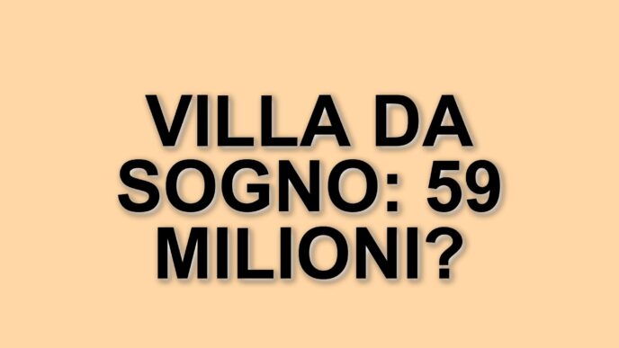 Maxi-villa da 59 milioni di dollari a Palm Desert: un gioiello immobiliare con squali