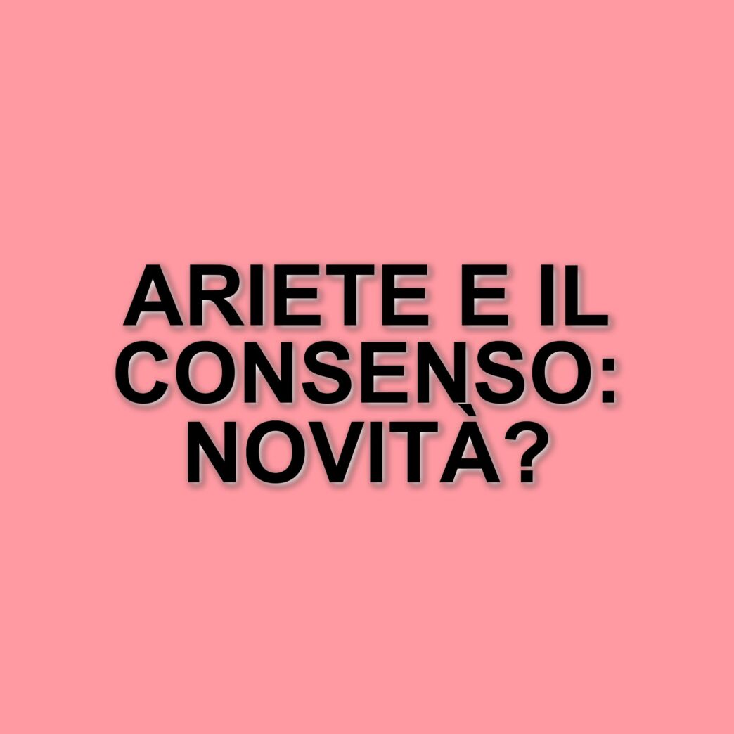 Ariete celebra il suo compleanno affrontando il tema del consenso in un evento significativo