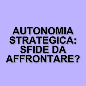 L'Europa e la necessità di autonomia strategica: l'intervento di Francesco Torselli a Sesto Fiorentino