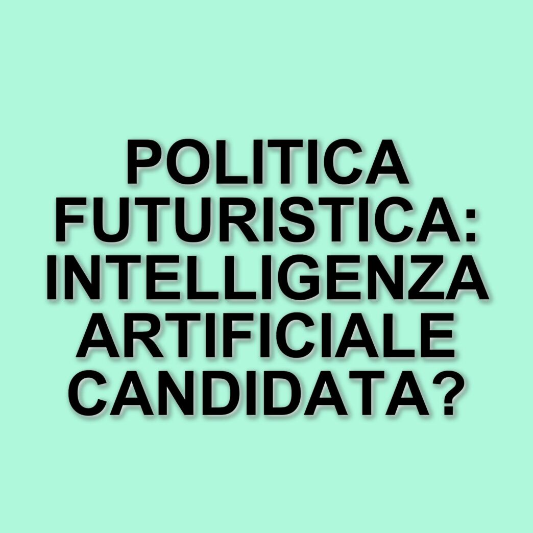 L'intelligenza artificiale si candida a sindaco: il caso di Anna Maria Luce a Taranto