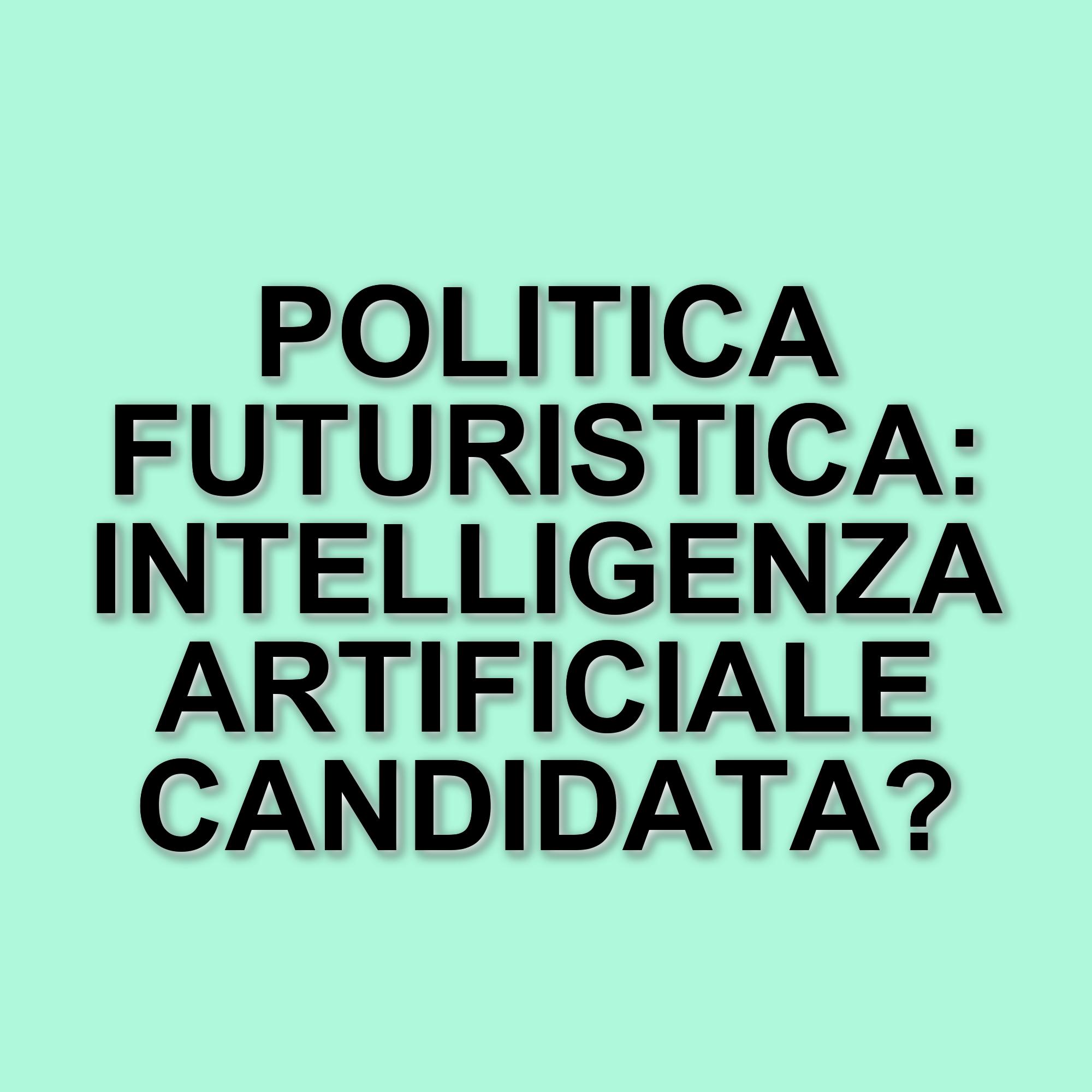 L'intelligenza artificiale si candida a sindaco: il caso di Anna Maria Luce a Taranto