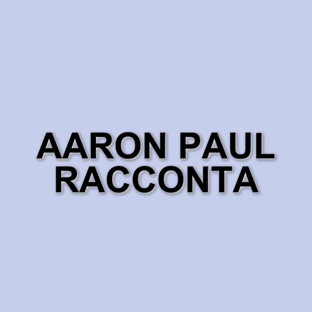 Aaron Paul racconta il curioso legame con il suo personaggio di Breaking Bad: il "bitch" che non si ferma