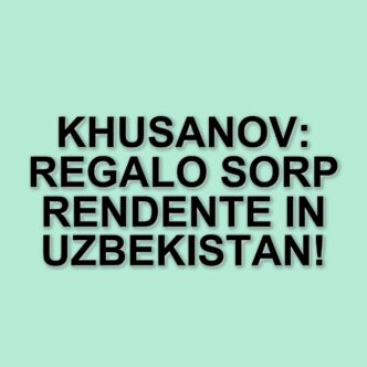 Abdukodir Khusanov torna in Uzbekistan: il giovane difensore del Manchester City riceve un regalo straordinario
