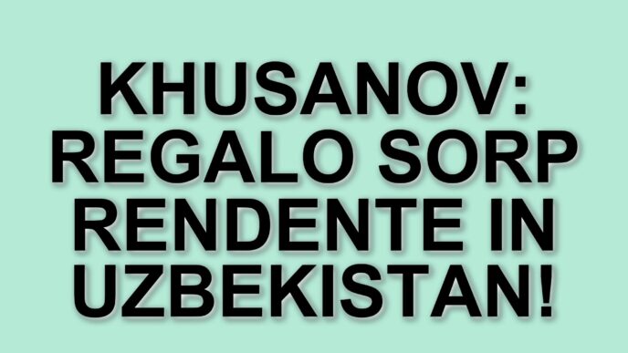 Abdukodir Khusanov torna in Uzbekistan: il giovane difensore del Manchester City riceve un regalo straordinario