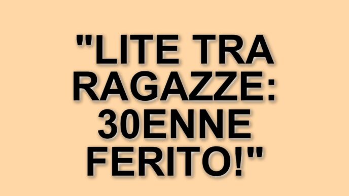 Accoltellamento a Darfo Boario Terme: un 30enne ferito in una lite tra ragazze