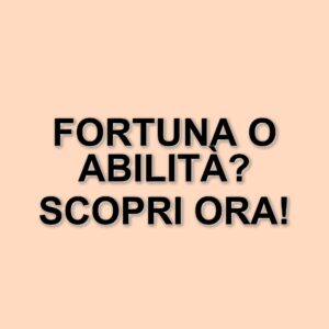 Affari tuoi: il gioco della fortuna o dell'abilità? Un'indagine svelata