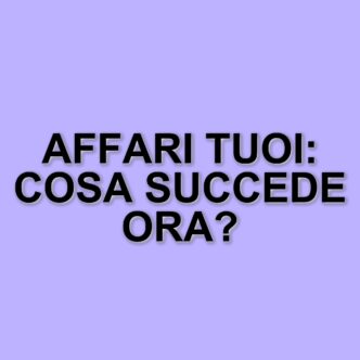 Affari tuoi sospeso per la partita Italia-Germania: il game show di Rai 1 si ferma
