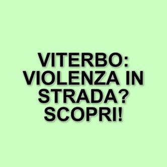 Aggressione brutale a Viterbo: un 17enne picchiato da tre uomini armati di spranghe e catene
