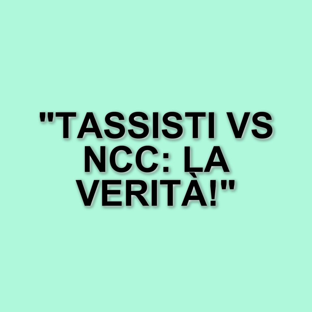 Aggressioni tra tassisti e Ncc a Milano: la denuncia di un operatore del settore