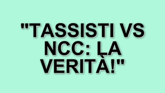 Aggressioni tra tassisti e Ncc a Milano: la denuncia di un operatore del settore