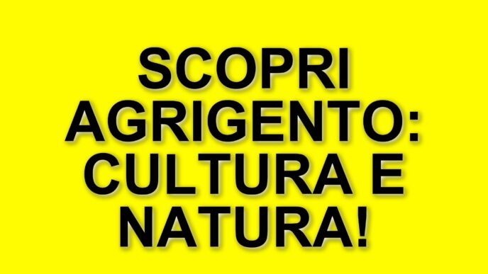 Agrigento: La capitale italiana della cultura 2025 e i quattro elementi