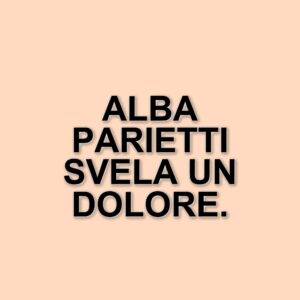 Alba Parietti racconta la malattia della madre: una testimonianza di dolore e speranza