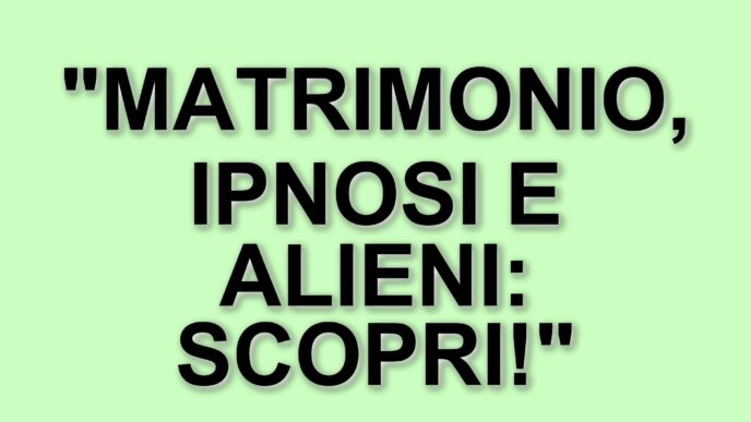 Aldo Bergamaschi: dal matrimonio con Veronica Maya all'ipnosi e alle teorie sugli alieni