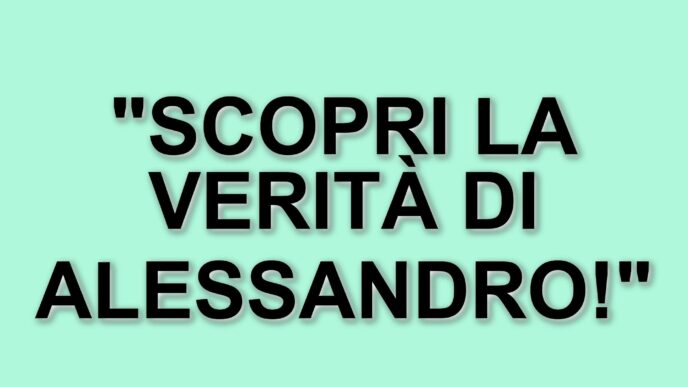 Alessandro Bolide racconta il suo periodo difficile: "Le notizie sul balcone sono false"