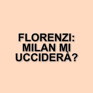 Alessandro Florenzi rivela il suo calciatore preferito in Nazionale: “Il Milan forse mi ucciderà”