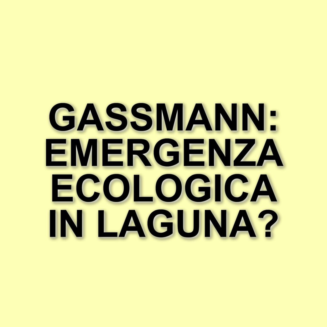 Alessandro Gassmann denuncia l'emergenza ecologica nella laguna di Orbetello