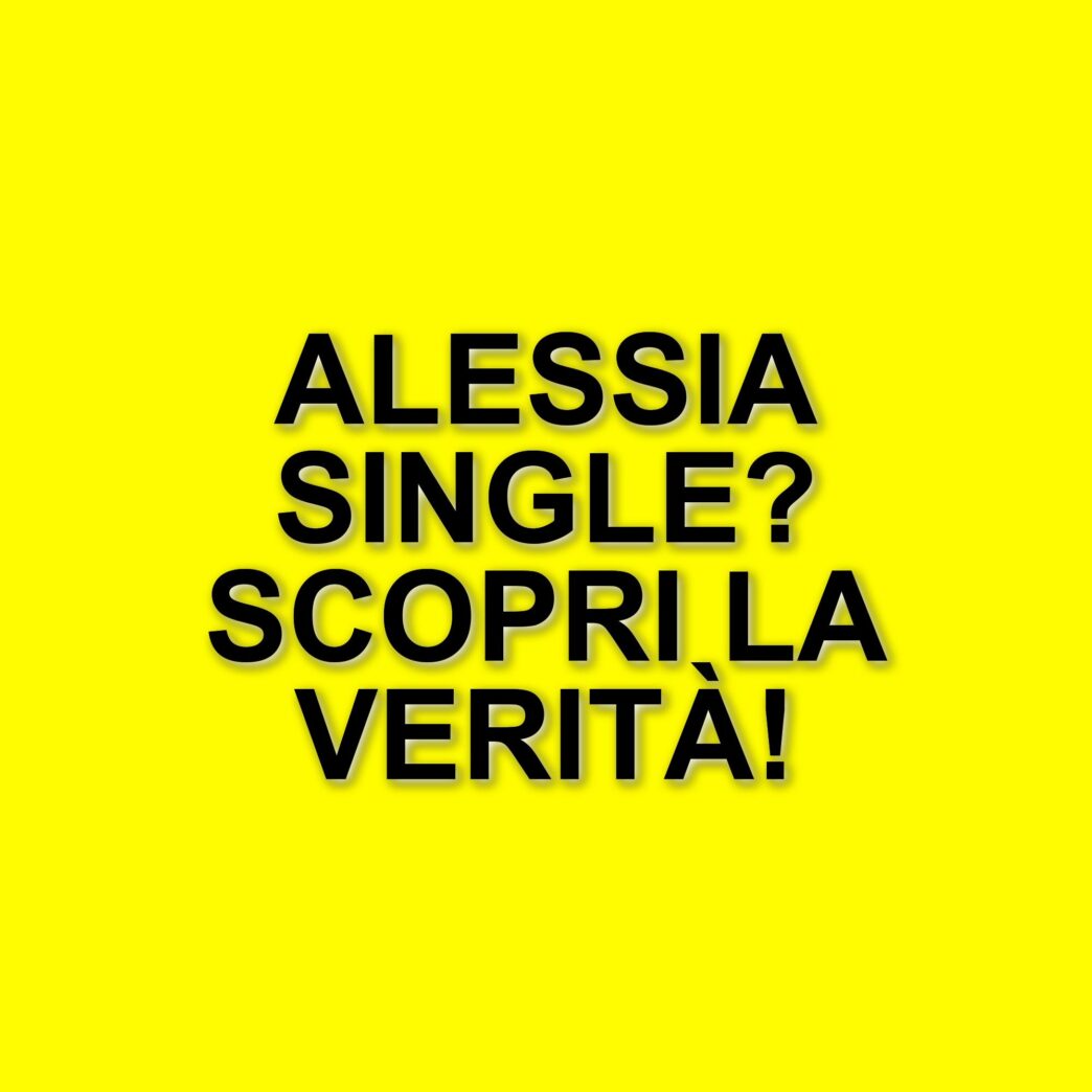 Alessia Marcuzzi: il flirt con Stefano De Martino e la vita sentimentale della conduttrice