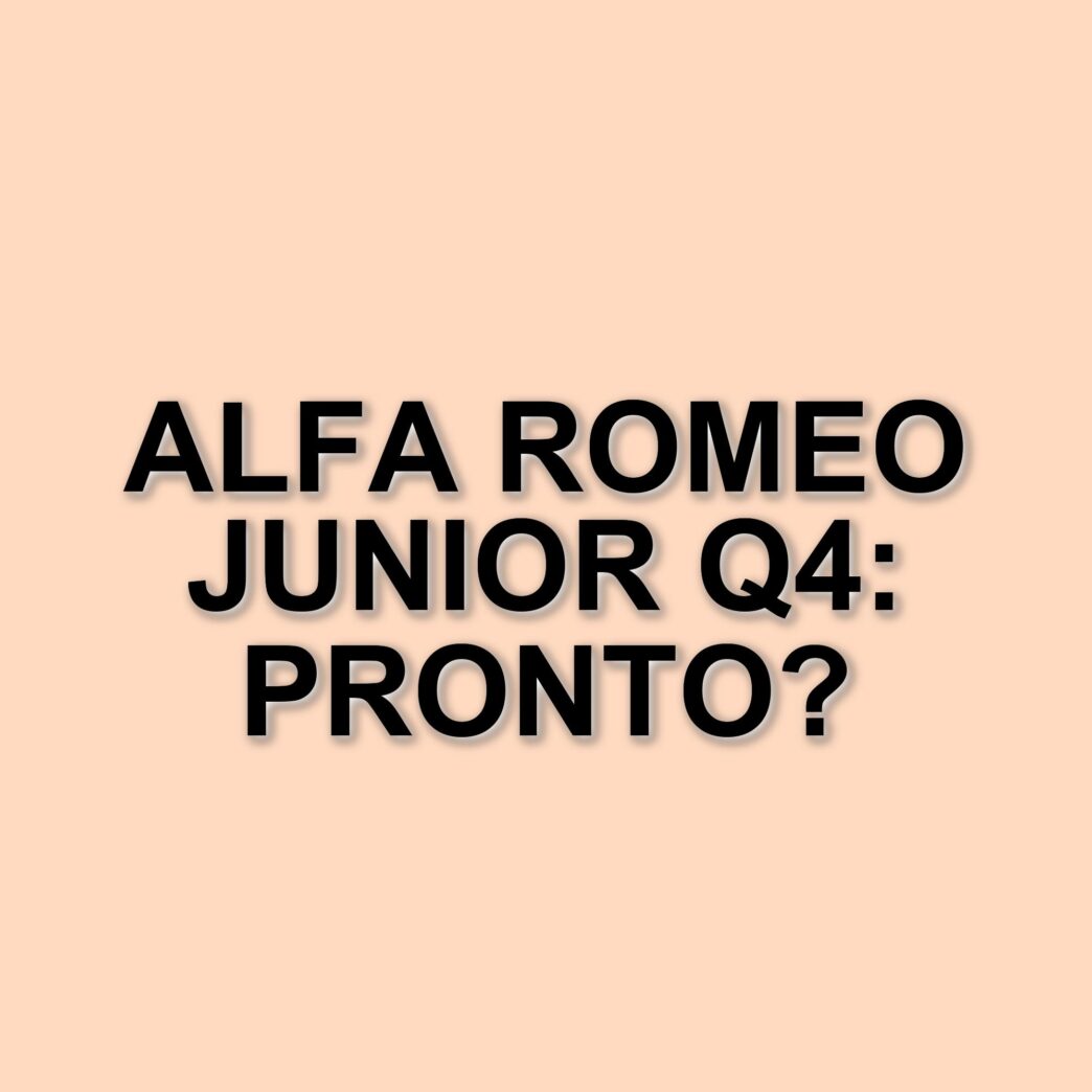 Alfa Romeo Junior Q4: il nuovo SUV ibrido a trazione integrale con 145 Cv