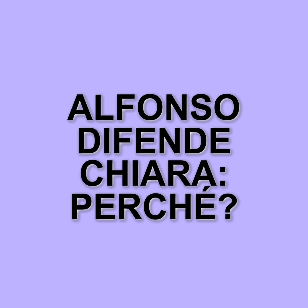 Alfonso D’Apice rompe il silenzio: chiarimenti dopo le polemiche al Grande Fratello