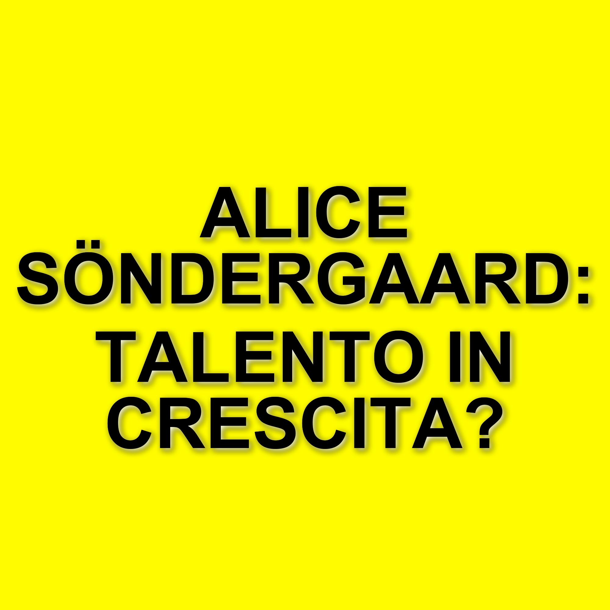 Alice Söndergaard: la calciatrice svedese che ha trovato casa a Bologna