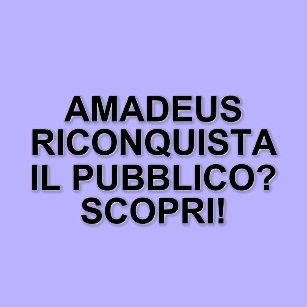 Amadeus: Da Sanremo a Amici, la sfida di un conduttore tra ammirazione e critiche