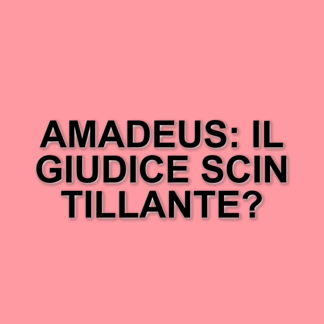 Amadeus e il suo stile scintillante: il nuovo giudice di Amici sfida il palco