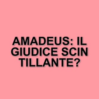 Amadeus e il suo stile scintillante: il nuovo giudice di Amici sfida il palco