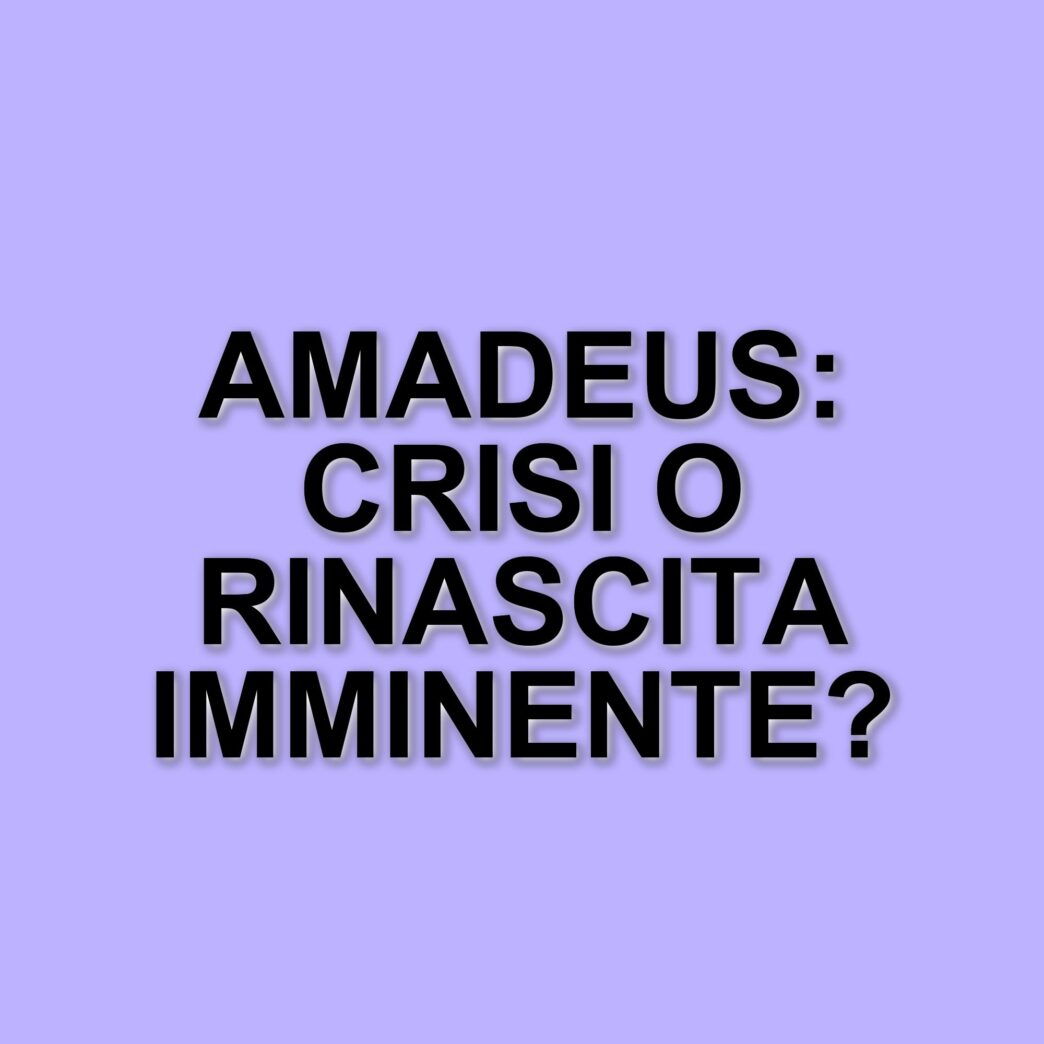 Amadeus: tra crisi personale e sfide professionali, il conduttore affronta un periodo difficile
