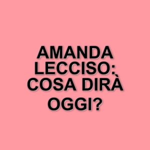 Amanda Lecciso torna in tv come opinionista a Pomeriggio 5 dopo il Grande Fratello