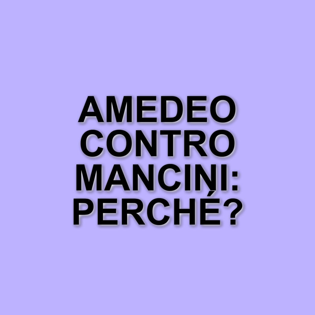Amedeo Carboni critica Mancini come possibile sostituto di Thiago Motta alla Juventus