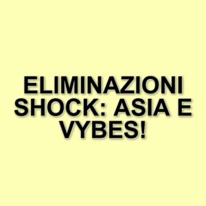 Amici 2025: Asia e Vybes eliminati nella prima puntata del serale