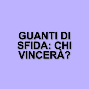 Amici 24: I guanti di sfida della prima puntata del serale svelati