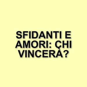 Amici 24: Il Serale Inizia Stasera con Grandi Sfidanti e Storie d'Amore