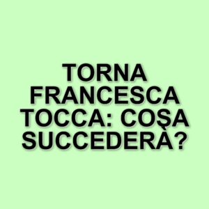 Amici 24: il Serale debutta con il ritorno di Francesca Tocca e una giuria rinnovata