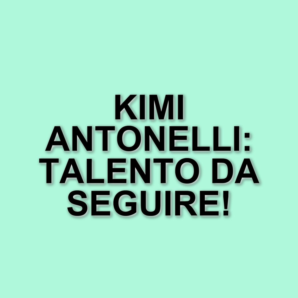 Andrea Kimi Antonelli: Il giovane talento bolognese brilla nel debutto in Formula 1 a Melbourne