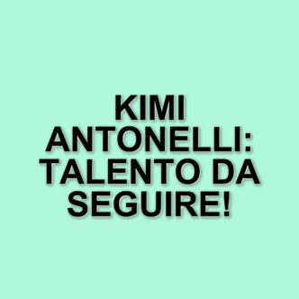 Andrea Kimi Antonelli: Il giovane talento bolognese brilla nel debutto in Formula 1 a Melbourne