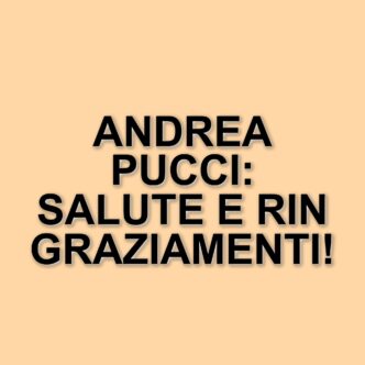 Andrea Pucci aggiorna i fan sulle sue condizioni di salute dopo il malore a Forlì