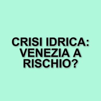 Andrea Rinaldo e l’emergenza idrica: un appello alla consapevolezza sulle risorse d’acqua