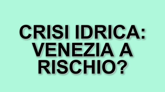 Andrea Rinaldo e l’emergenza idrica: un appello alla consapevolezza sulle risorse d’acqua