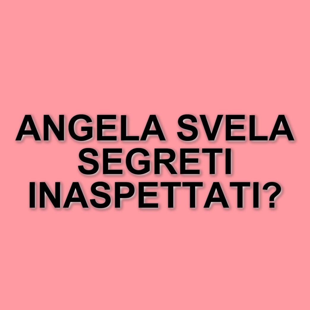 Angela Melillo svela un retroscena inaspettato: "Una showgirl mi ha messo in ultima fila"