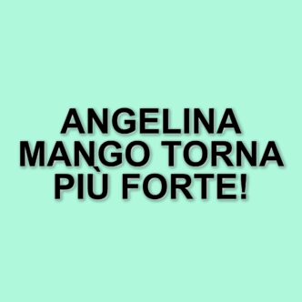 Angelina Mango: Un ritorno alla quotidianità dopo un periodo di riflessione