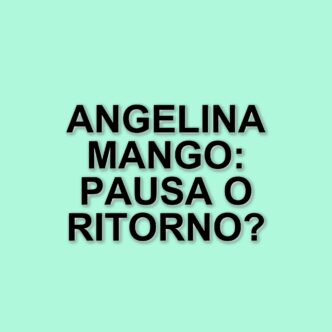 Angelina Mango: La Giovane Artista Italiana Torna A Far Parlare Di Sé Su Tiktok