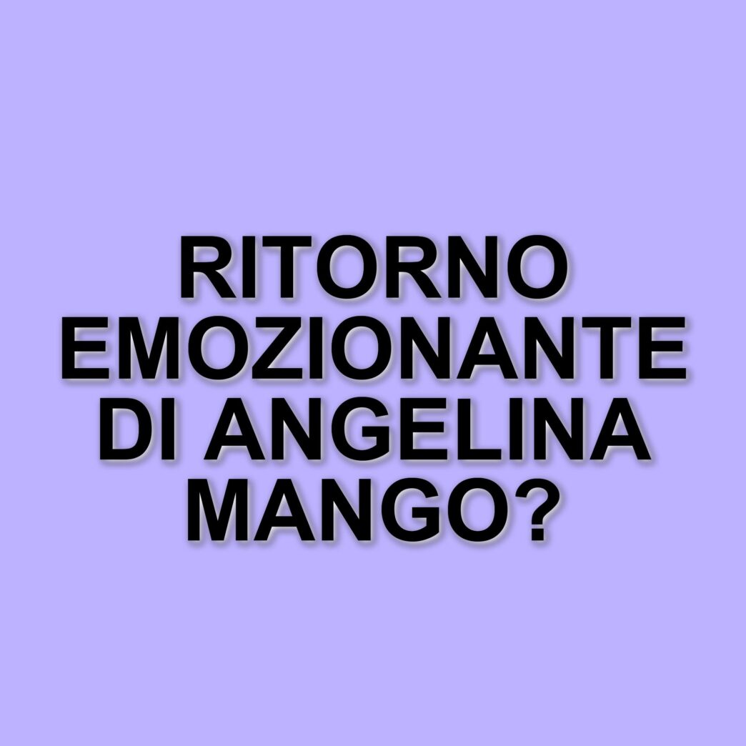 Angelina Mango torna su TikTok dopo mesi di assenza: il video con la mamma conquista i fan