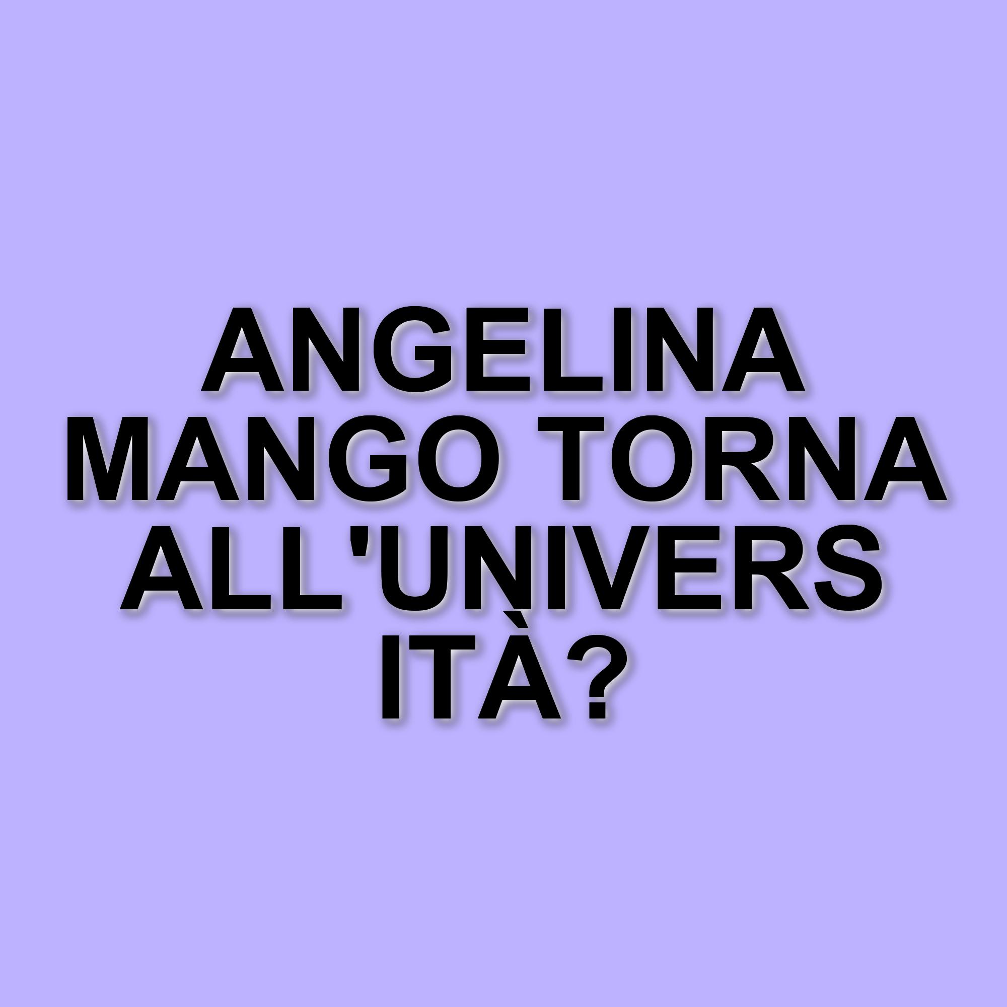 Angelina Mango torna sui social e riprende gli studi universitari dopo una pausa