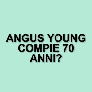 Angus Young compie 70 anni: un viaggio nella carriera del chitarrista degli AC/DC