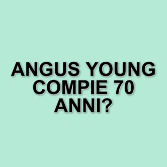 Angus Young compie 70 anni: un viaggio nella carriera del chitarrista degli AC/DC