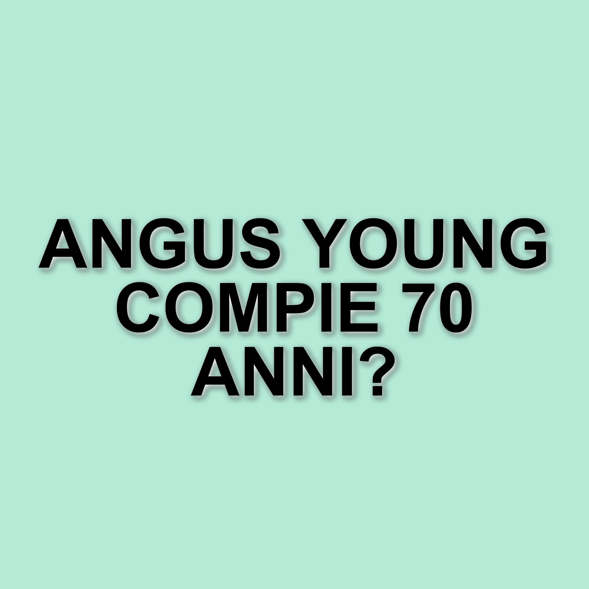 Angus Young compie 70 anni: un viaggio nella carriera del chitarrista degli AC/DC