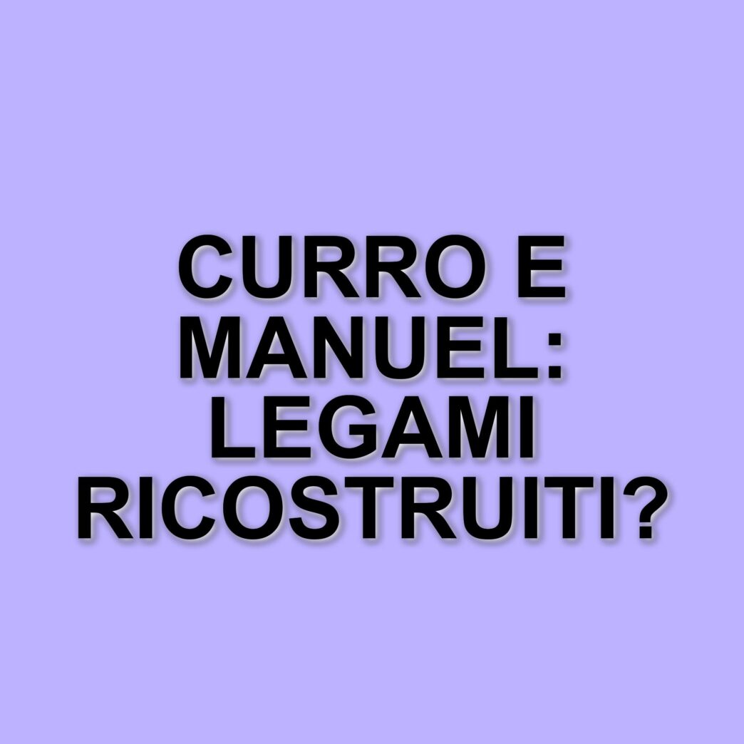 Anticipazioni de La Promessa: Curro e Manuel cercano di ricostruire i legami familiari